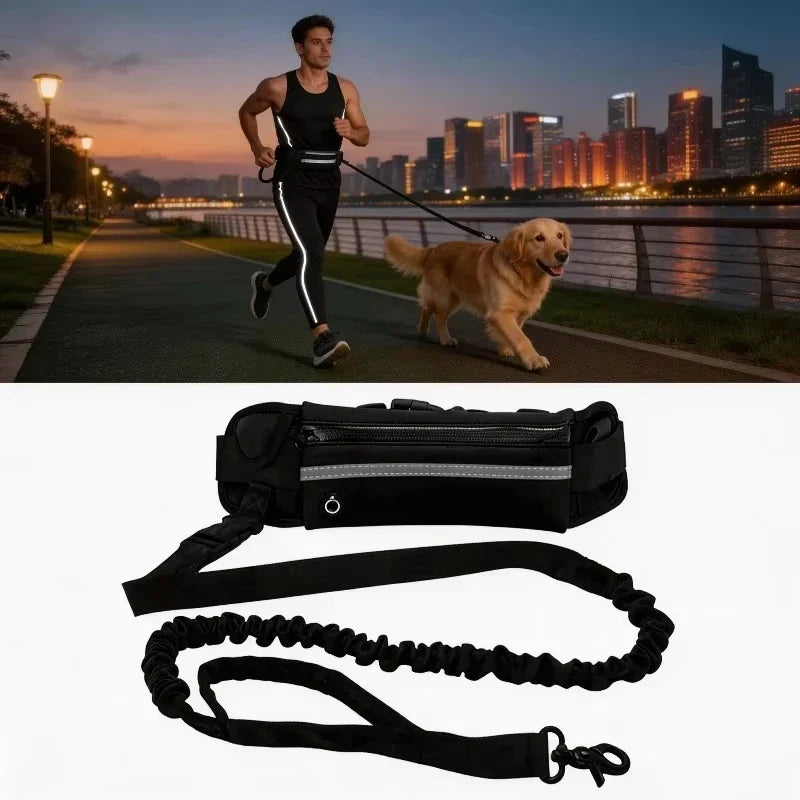Laisse Running Mains Libres
