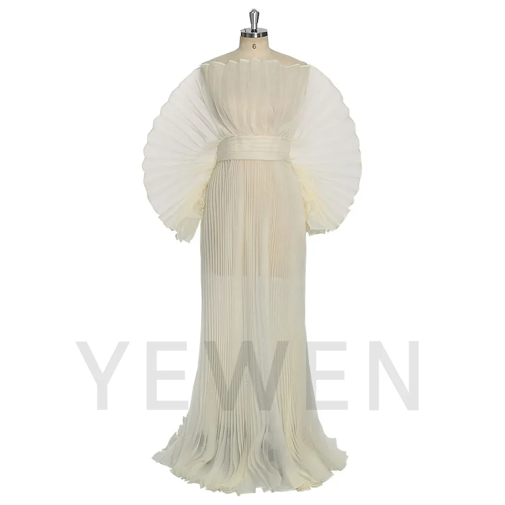 Robe Maternité Organza Élégante