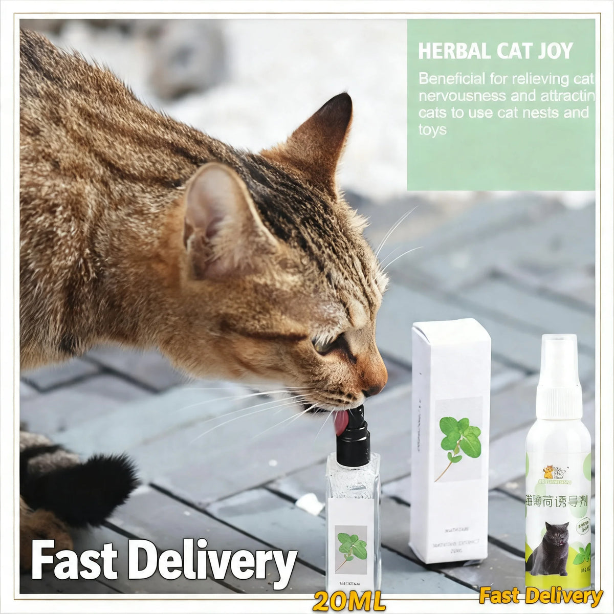 Spray Cataire Plaisir Félin