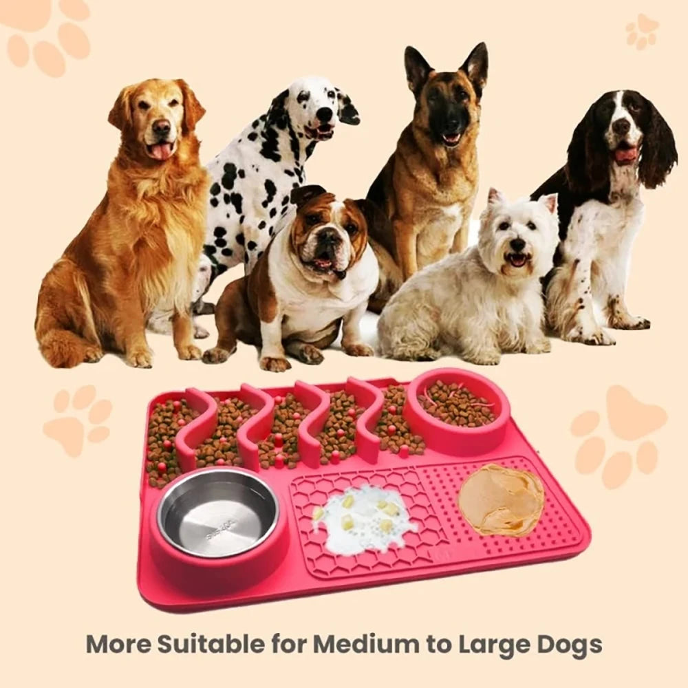 Tapis Slow Feeder Apaisant pour Chiens