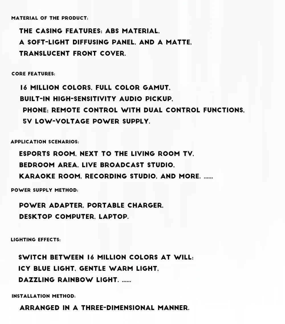 Lampe RGB Ambiante
