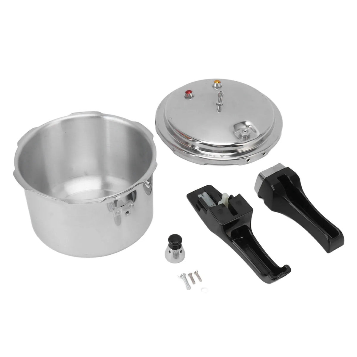 3 Liter Aluminium Alloy Pressure Cooker 18cm Bottom 3L Mini Pressure Cooker for Gas Stove 3L Aluminium Alloy Pressure Cooker