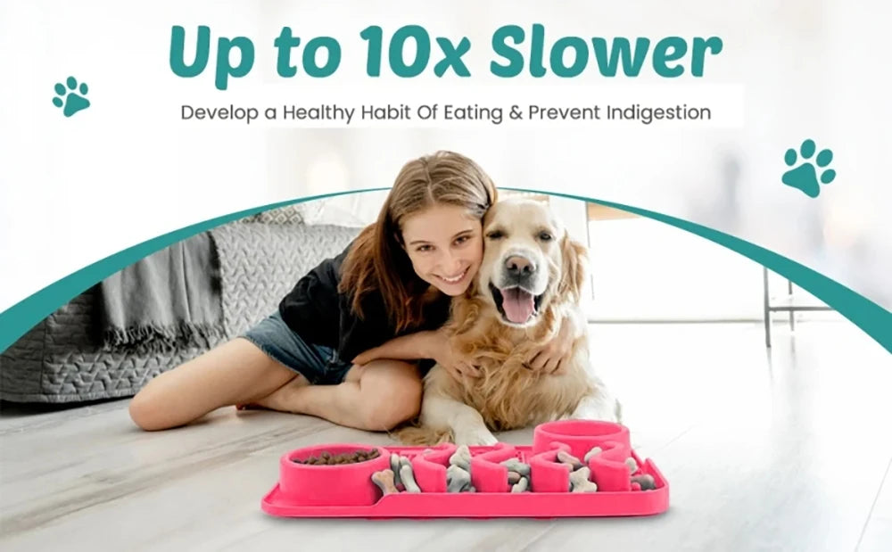 Tapis Slow Feeder Apaisant pour Chiens