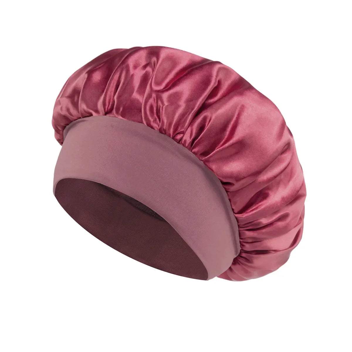 Bonnet Satin Bande Large