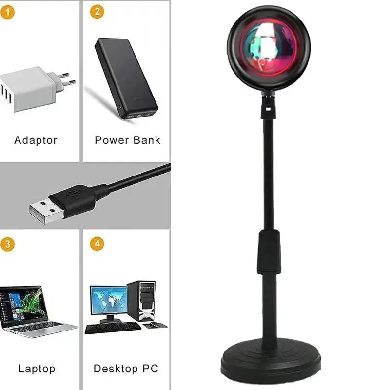 Lampe Projecteur Coucher Soleil