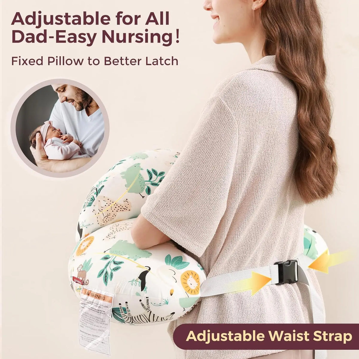 Coussin Allaitement Mains Libres