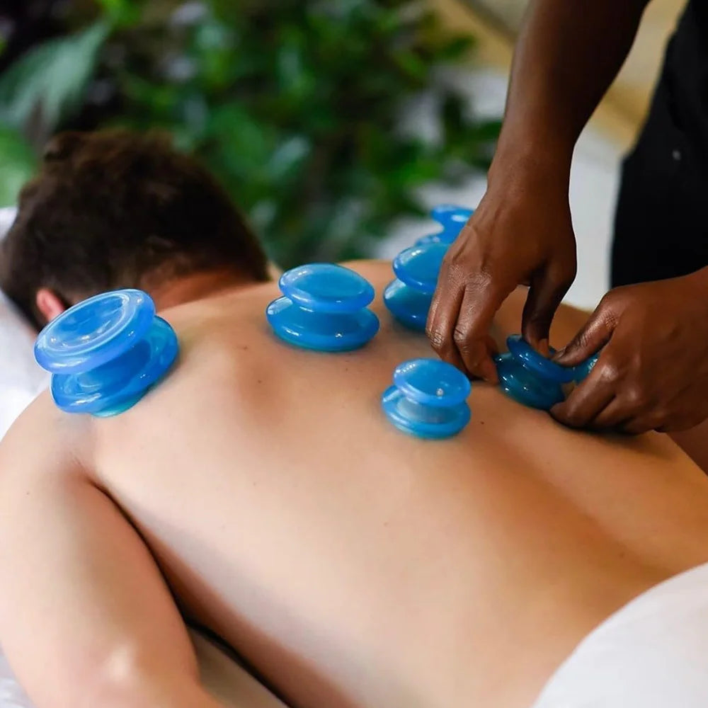 Kit Ventouses Massage Silicone