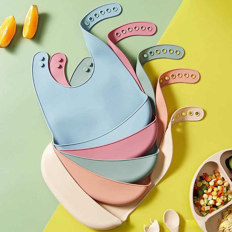 Bavoir Silicone Bébé