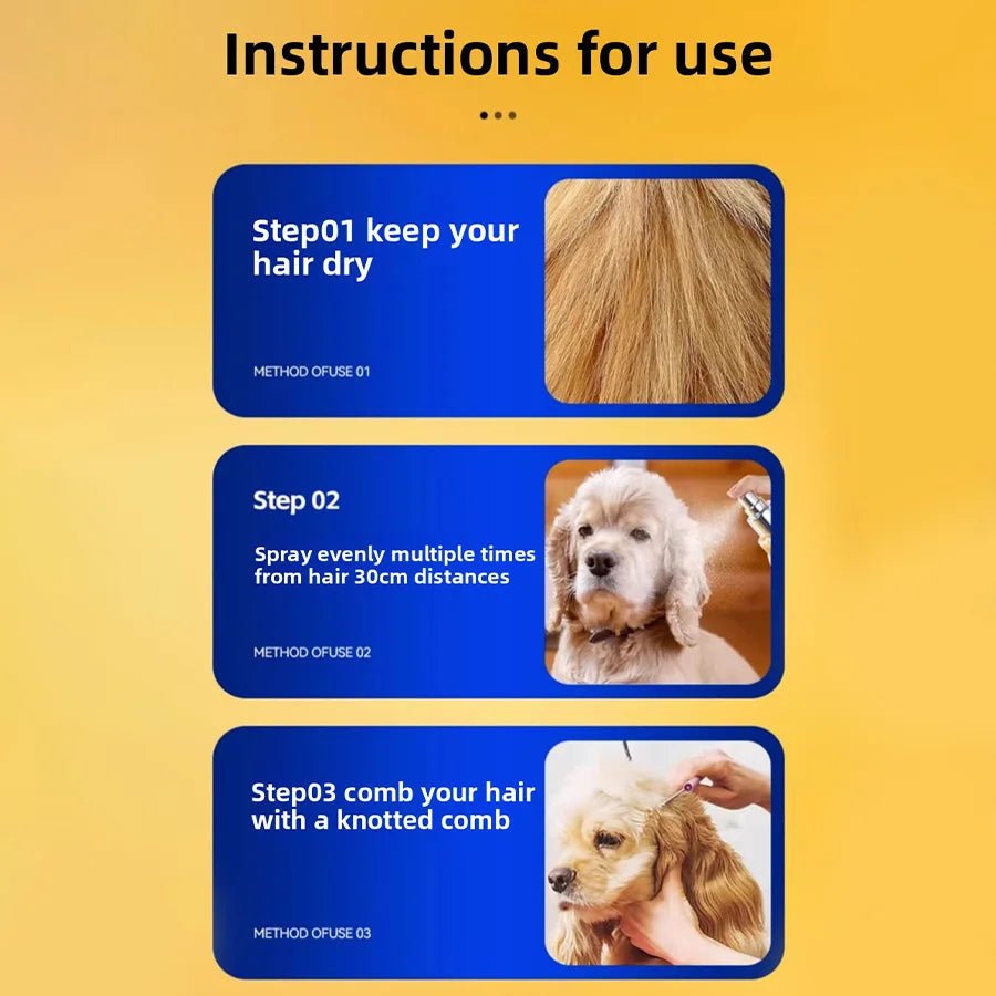 Spray Démêlant Pour Animaux