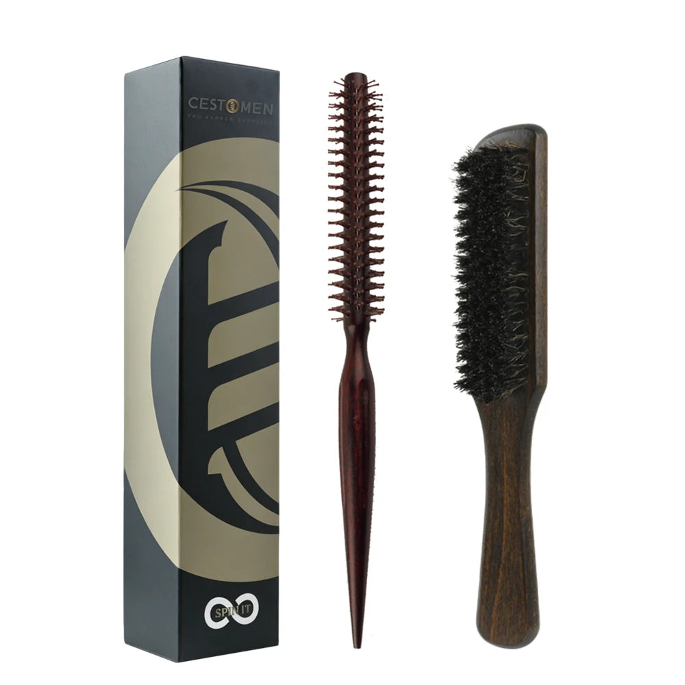 Brosse Volume Cheveux Bois