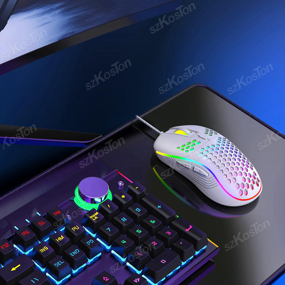 Souris Gaming Honeycomb RGB