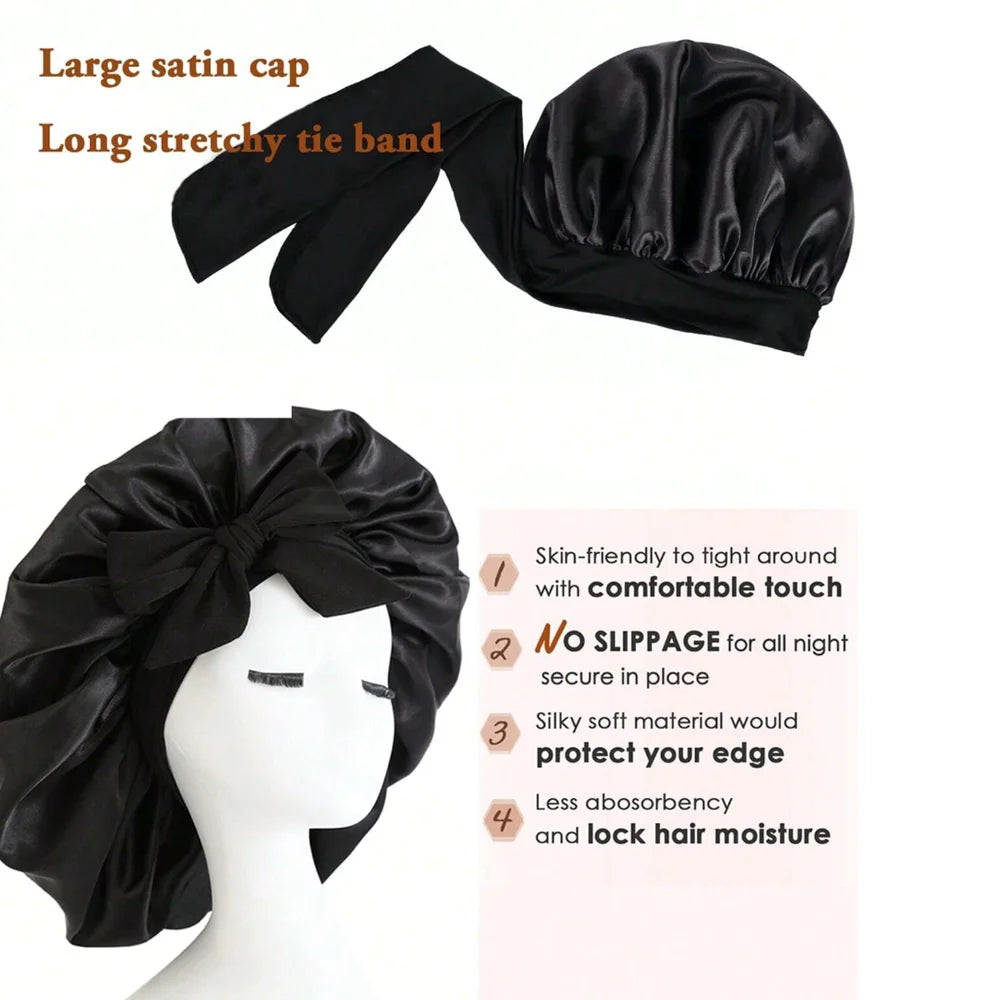Bonnet Satin Nuit