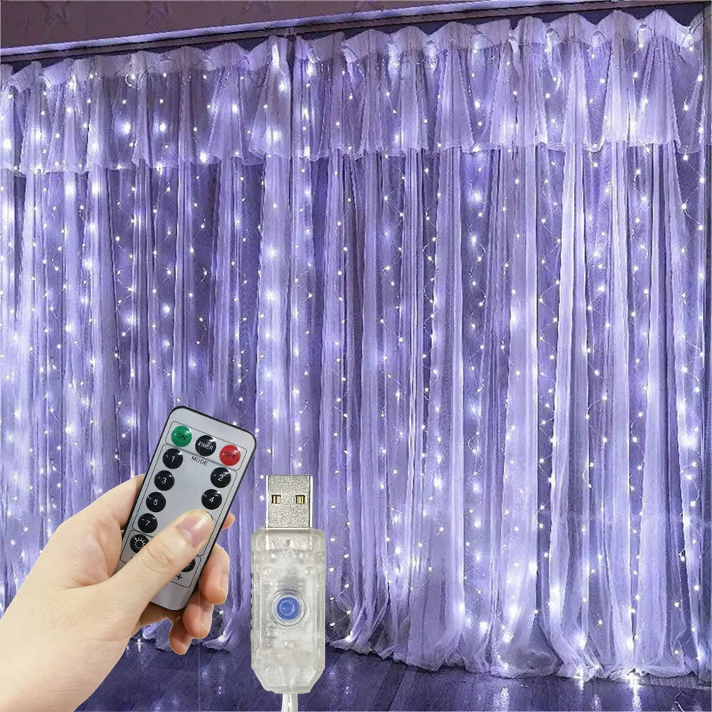 Guirlande LED Rideau Magique