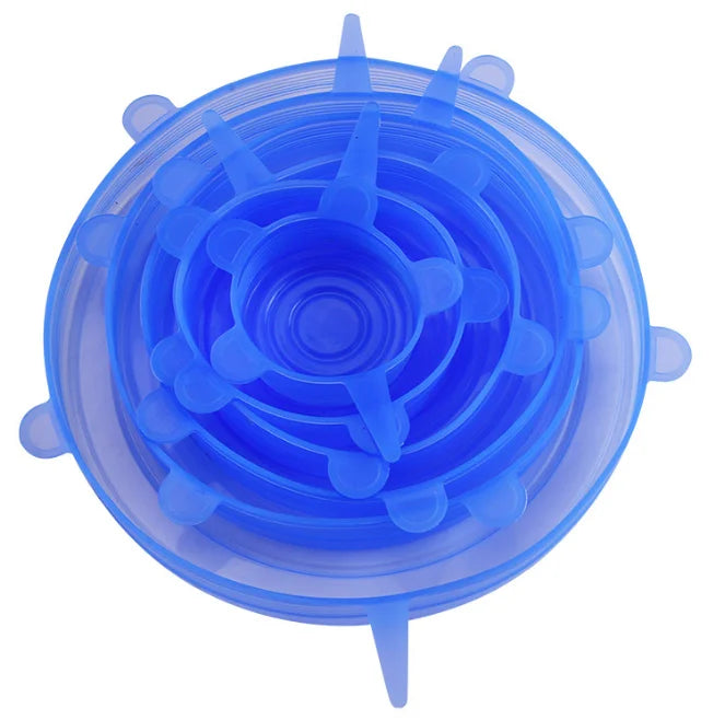 Couvercles Silicone Réutilisables