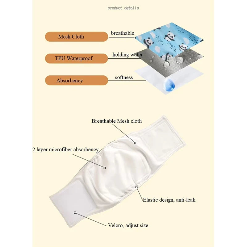 Culotte Lavable Pour Chien