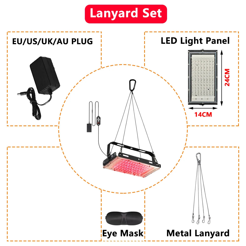Lampe LED Corps & Visage