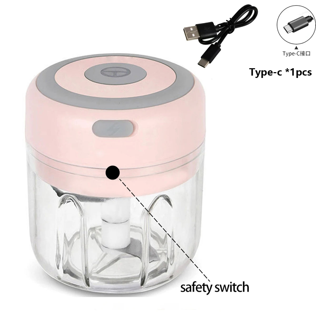Mini Hachoir Électrique USB