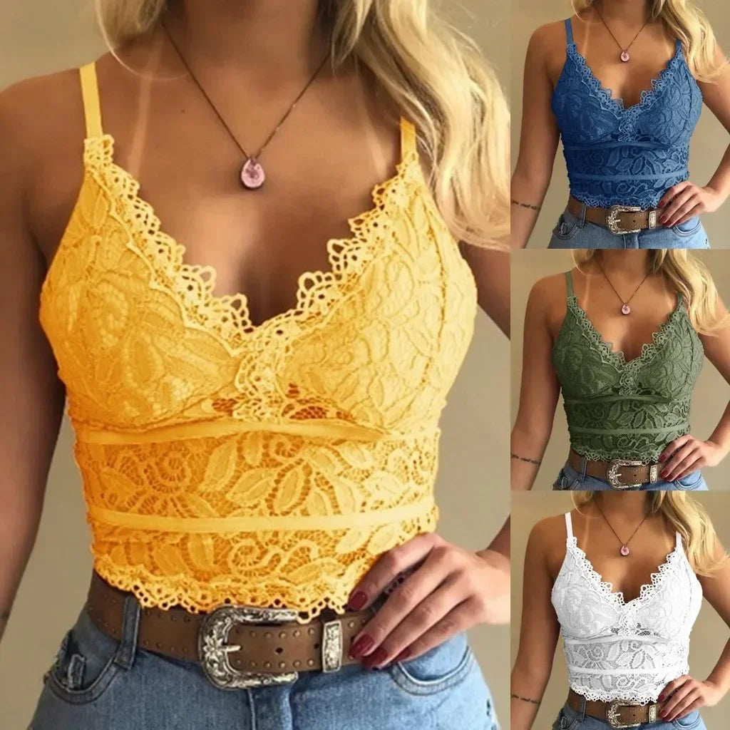 Bralette Dentelle Florale Chic