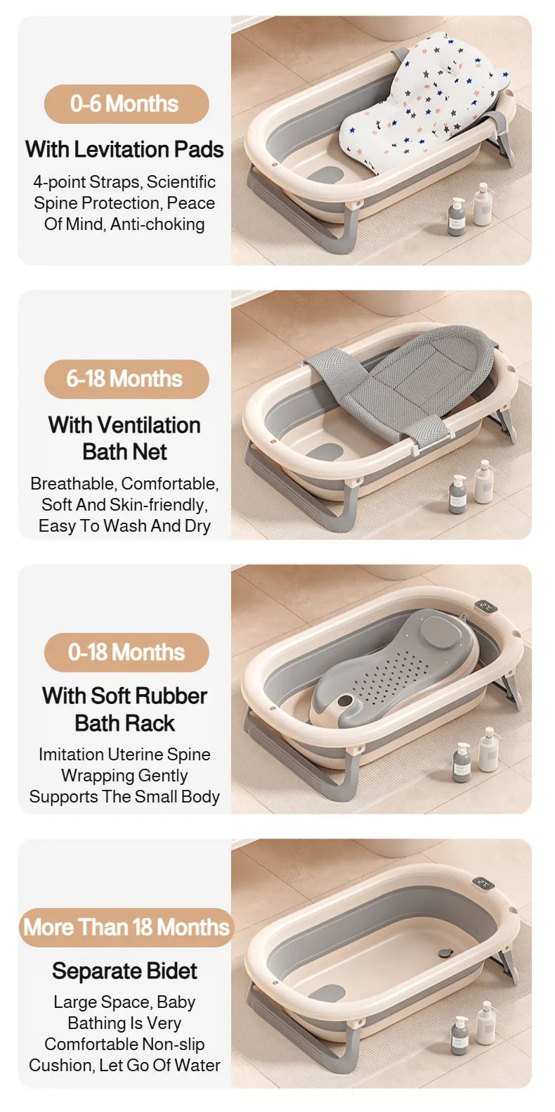 Baignoire Bébé Pliable
