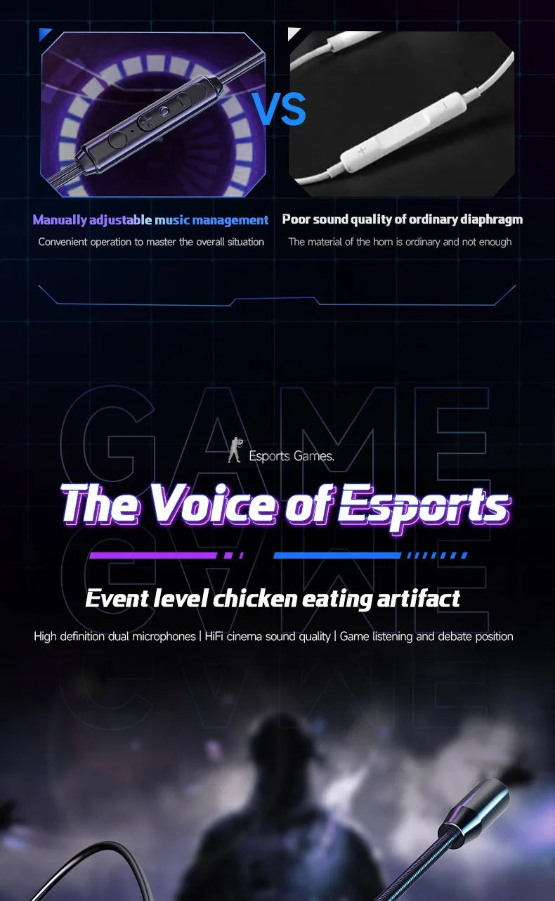 Écouteurs Gaming 7.1