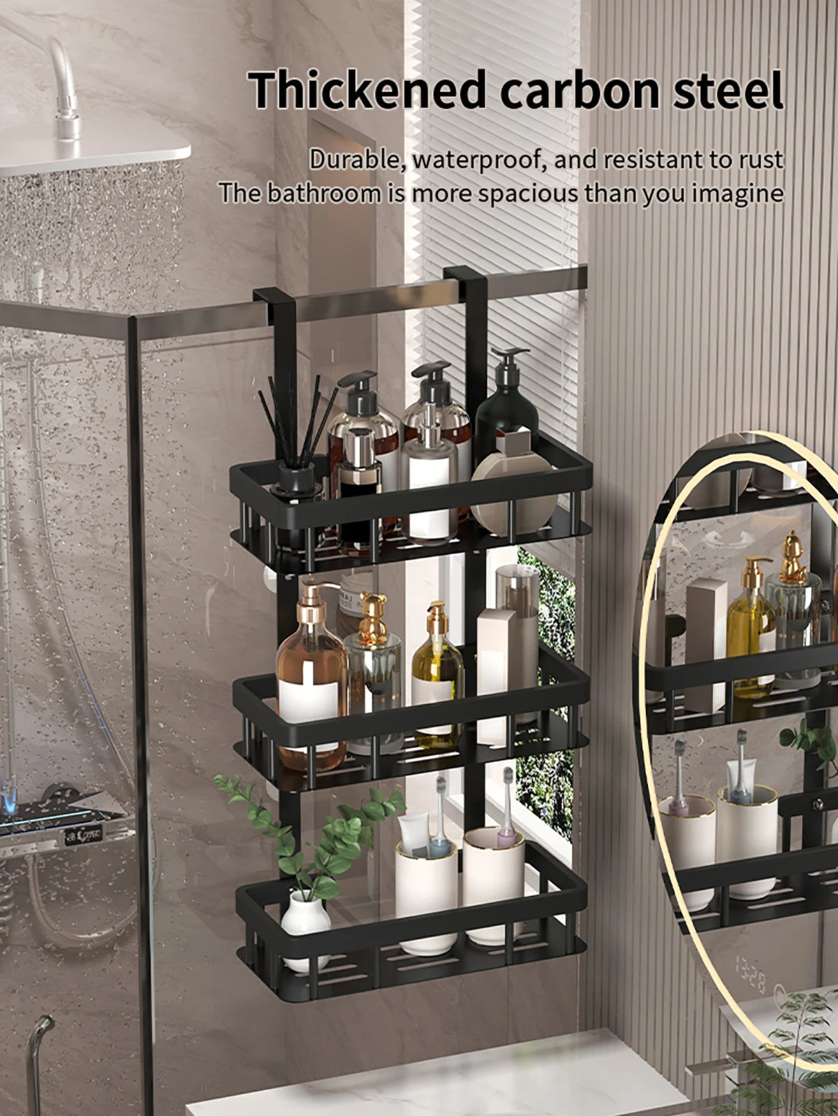 Étagère Douche Sans Perçage
