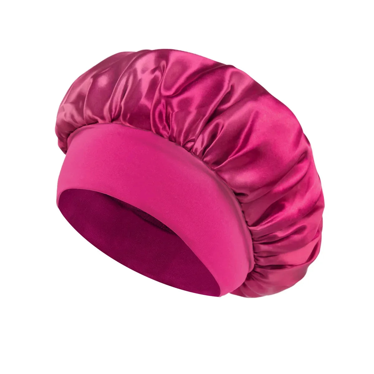 Bonnet Satin Bande Large