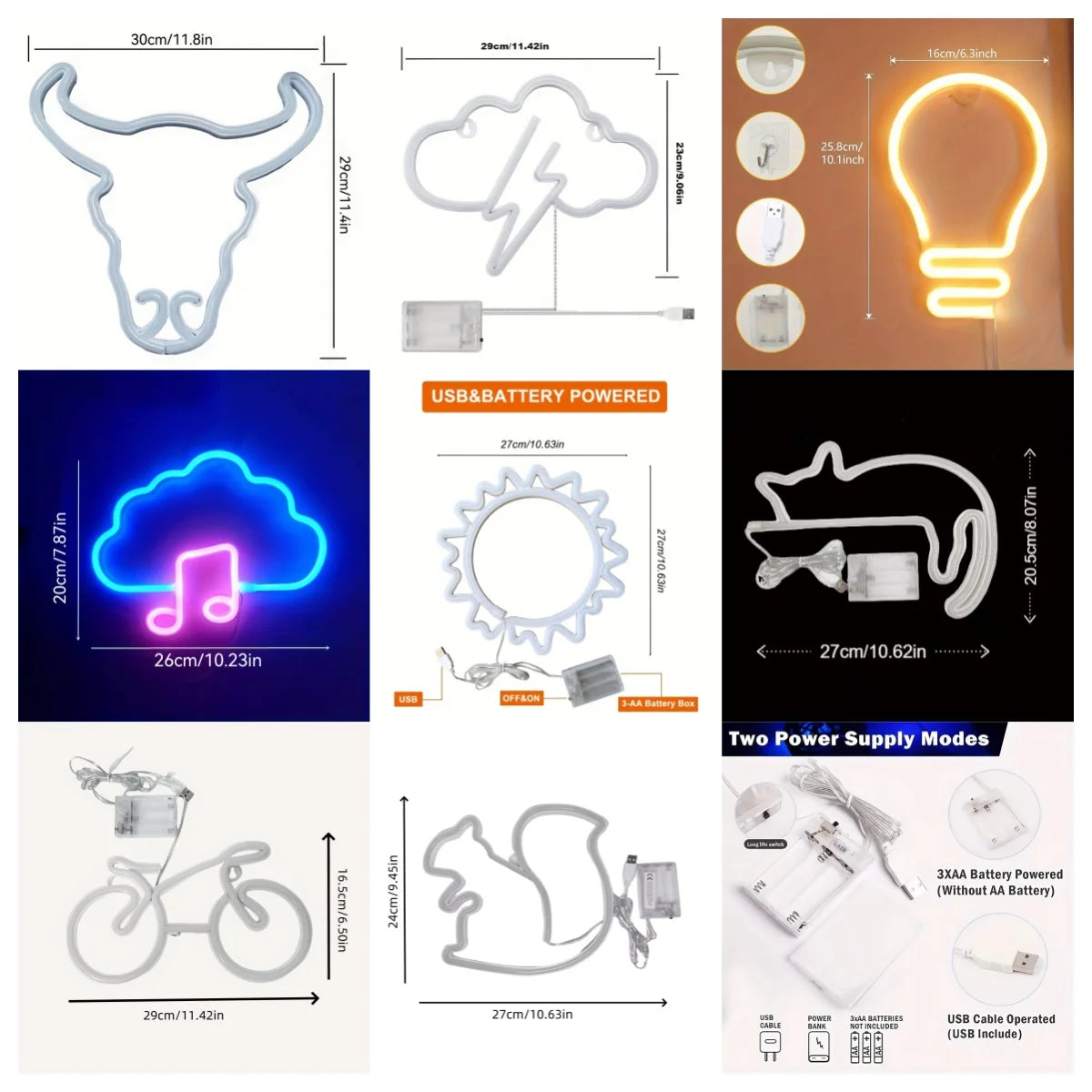 Lampe Néon Déco Maison