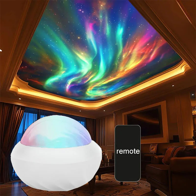 Projecteur Aurore Boréale RGB