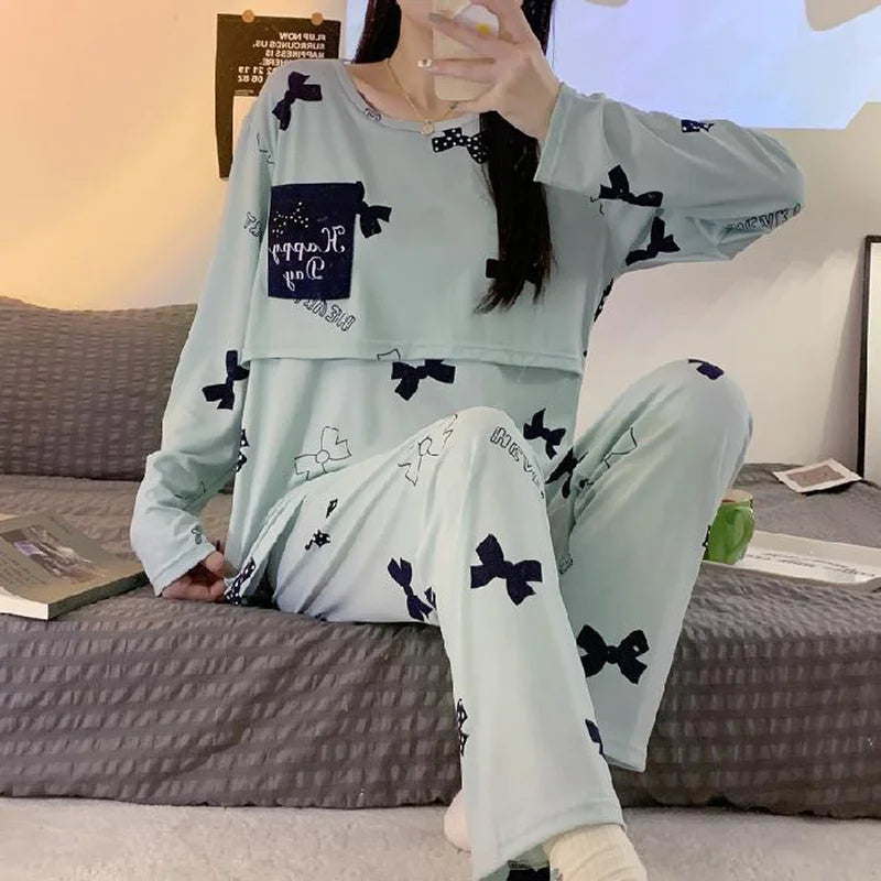 Pyjama Maternité Allaitement Doux