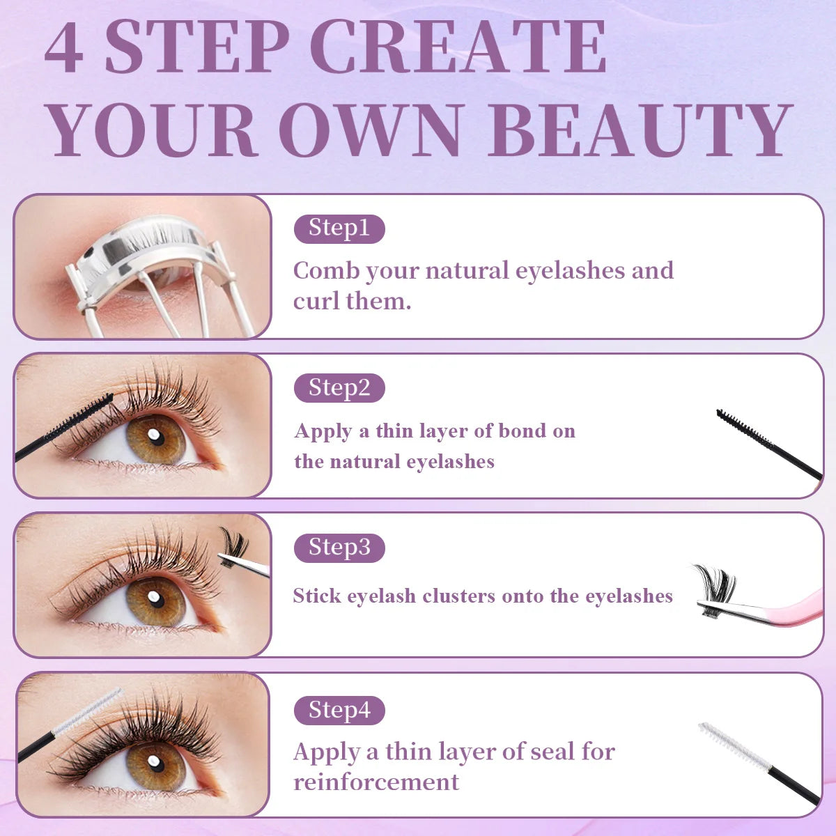 Kit Extensions Cils DIY