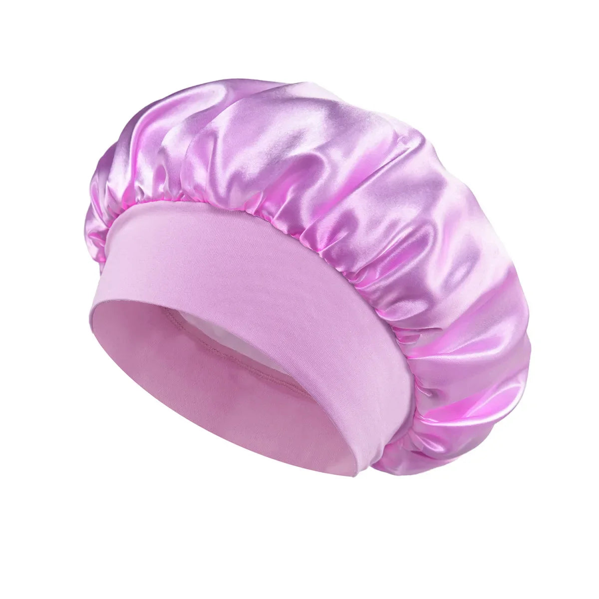 Bonnet Satin Bande Large