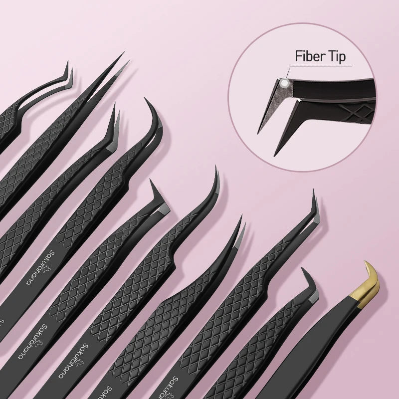 Pince Extensions Cils Pro