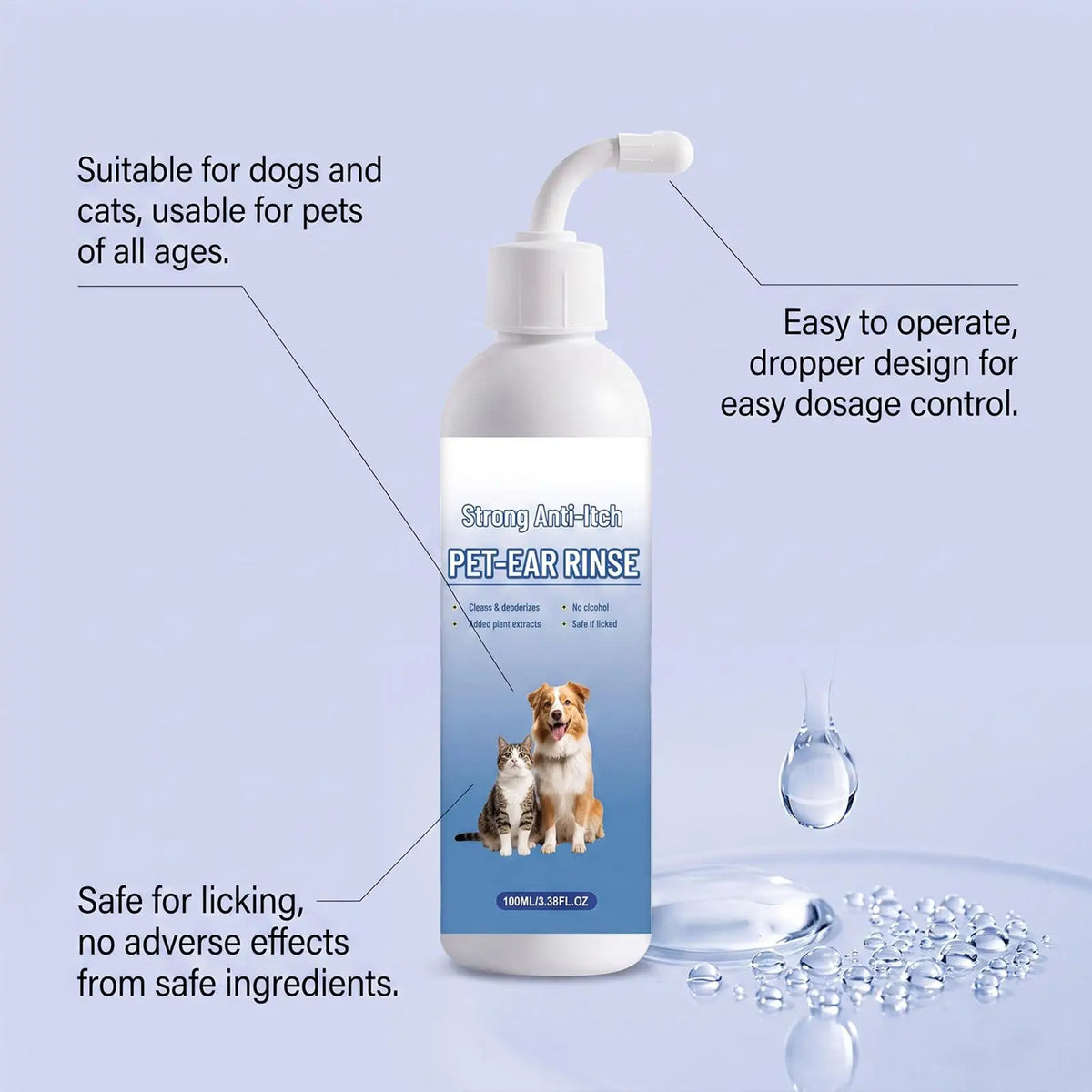 Nettoyant Oreilles Chien 100ml