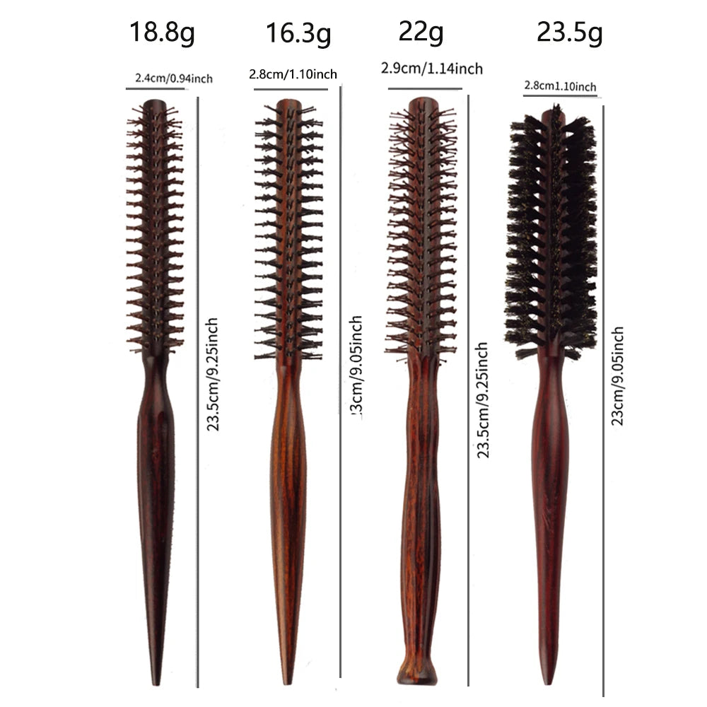 Brosse Volume Cheveux Bois