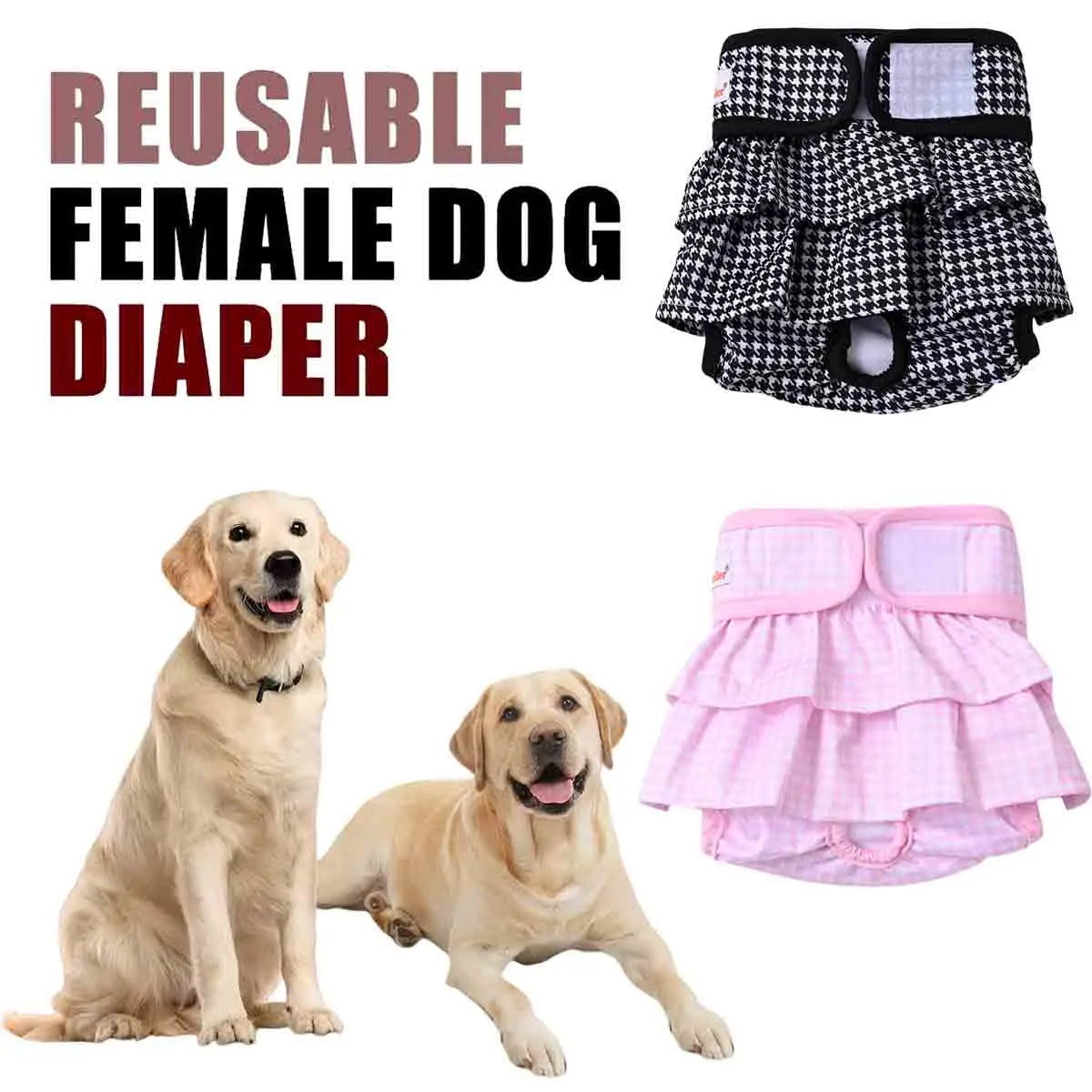 Culotte Lavable Pour Chienne
