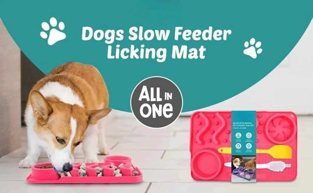Tapis Slow Feeder Apaisant pour Chiens