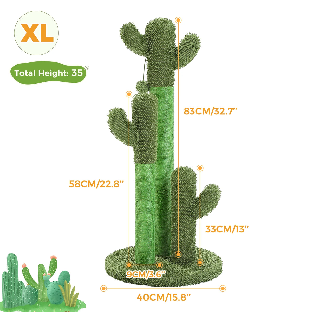 Griffoir Cactus Pour Chat