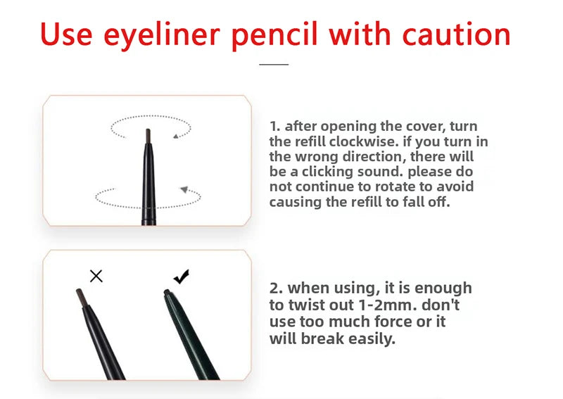 Eyeliner 12 Couleurs