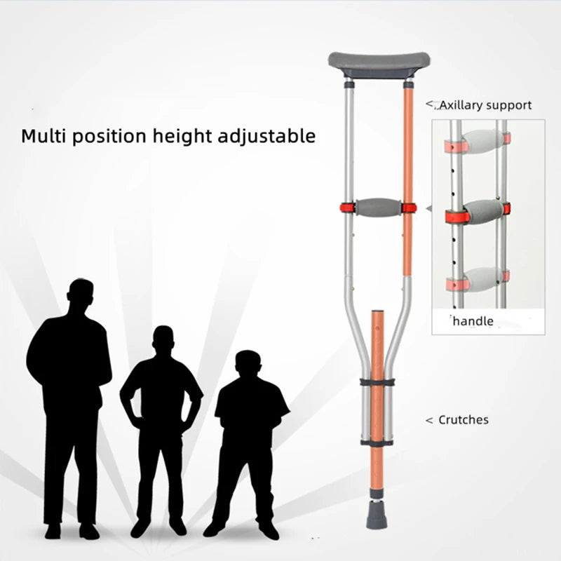 Béquilles Pliables Aluminium