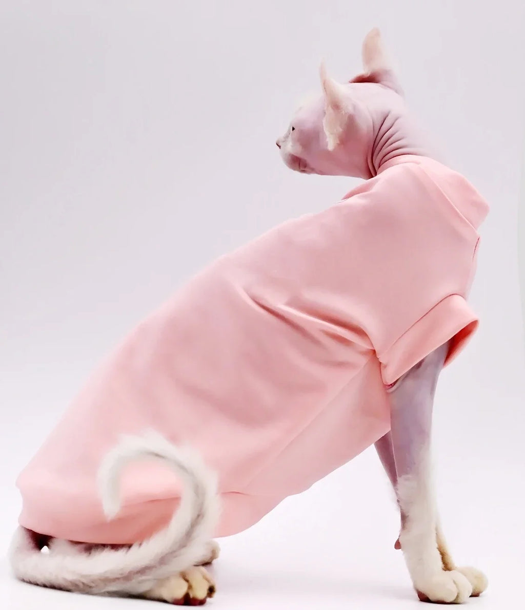 Gilet Chat Coton Doux