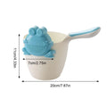 Baby Kids Bath Pail Body Washing Shower Rinser Shower Cup with Bear Design for Rinsing Hair and Protecting Infant Eyes