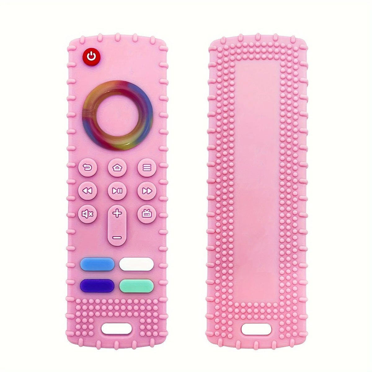 1PC Chew Dog Teething Toy Silicone Remote Control for Puppies-Multi-Color Options Available,Silicone Material,Pet Teething Stick