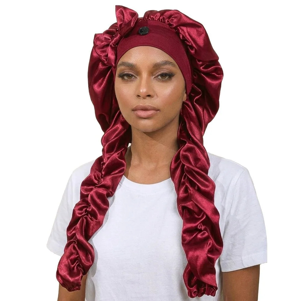 Bonnet Satin Boucles Sans Chaleur