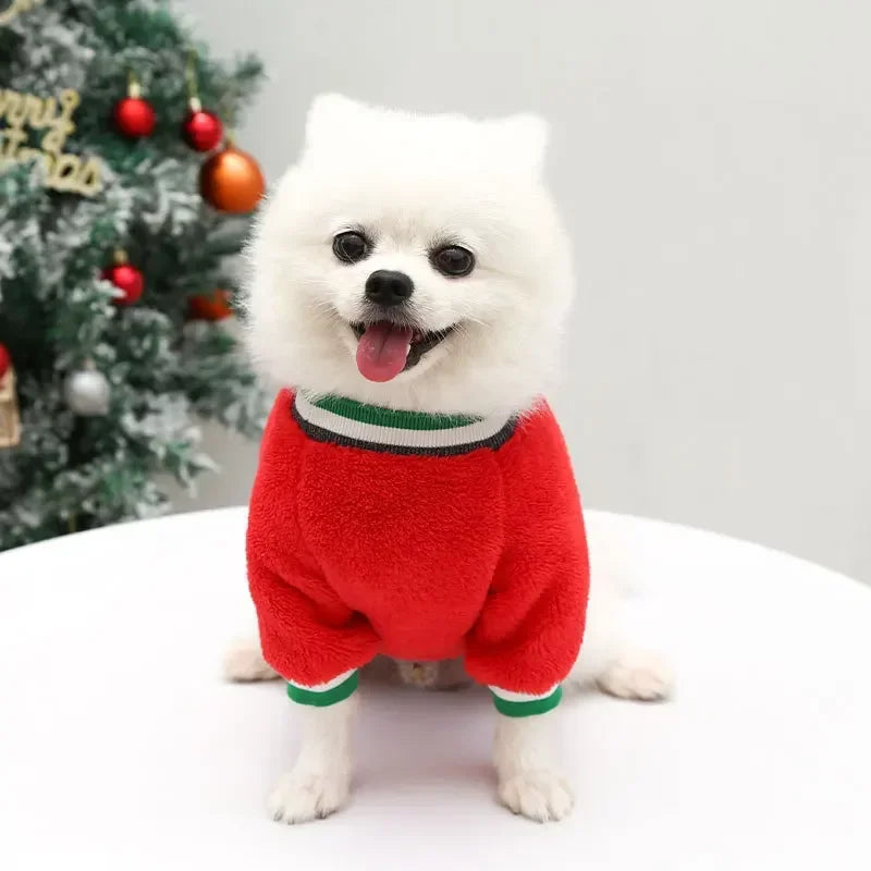 Pull Noël Chaud Pour Chien