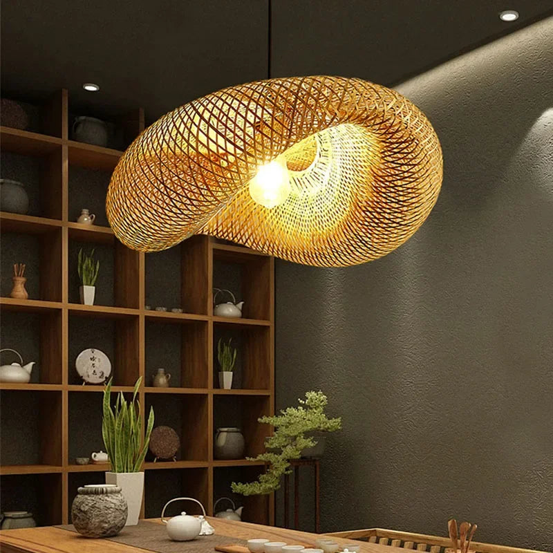 Suspension Bambou Artisanale