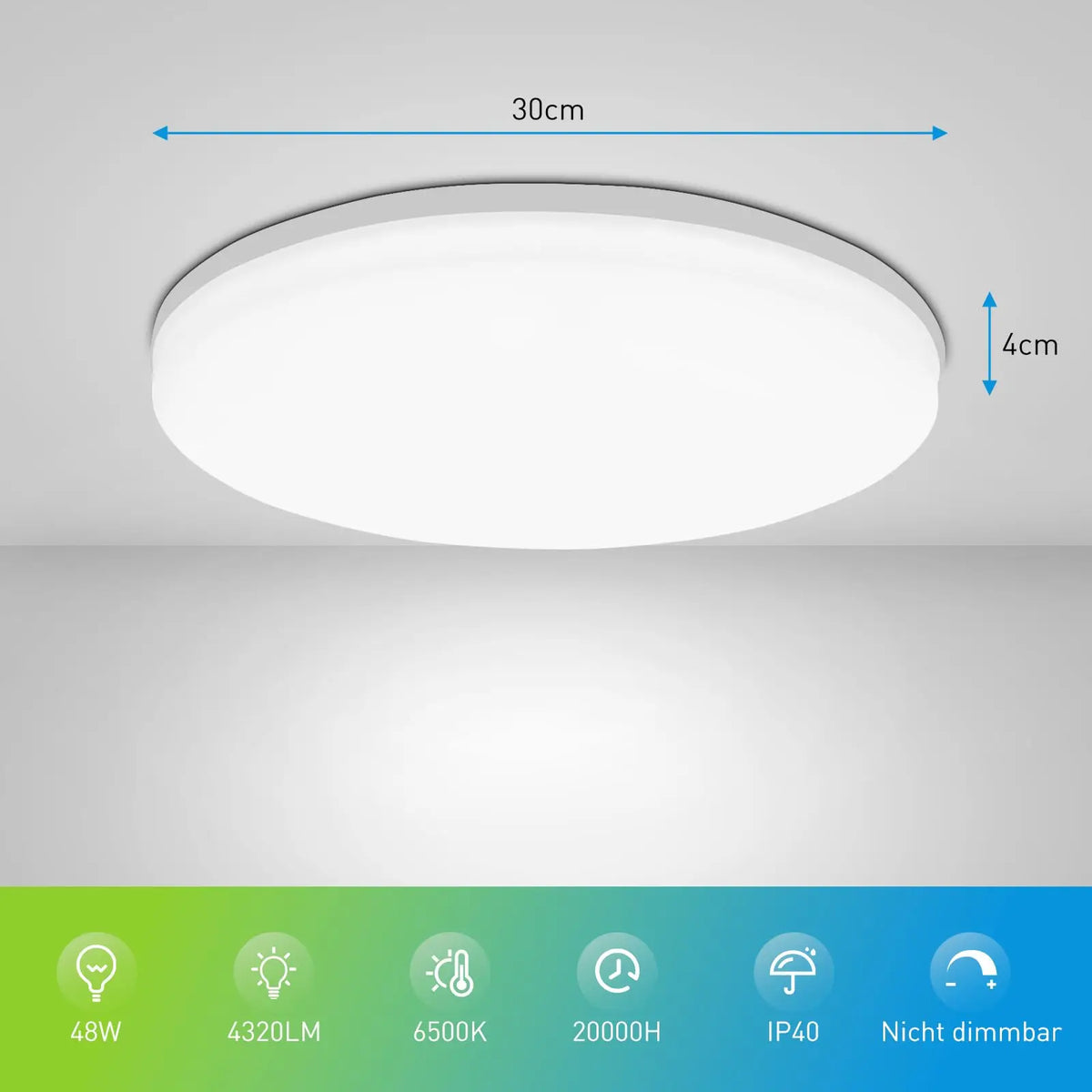 Plafonnier LED Moderne
