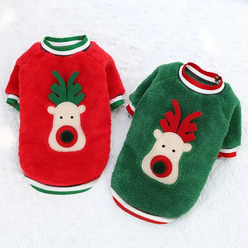 Pull Noël Chaud Pour Chien