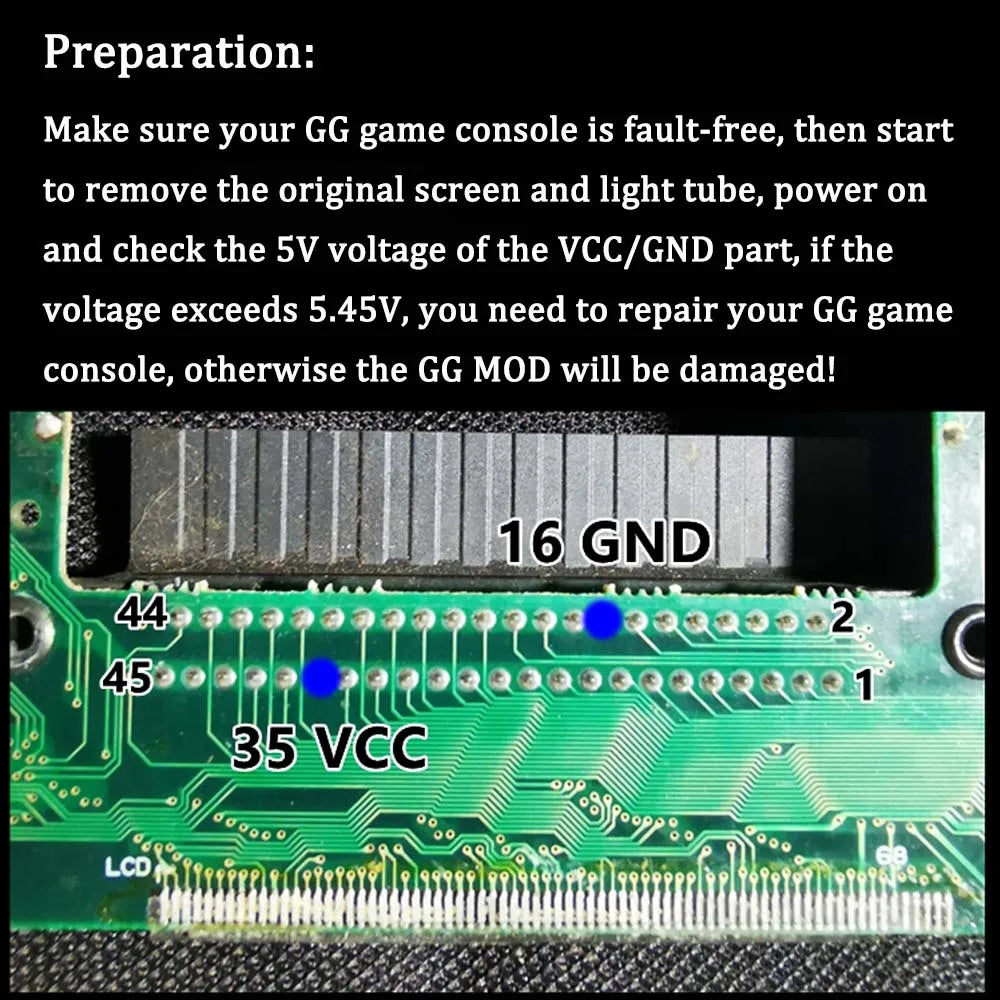 Écran LCD Game Gear