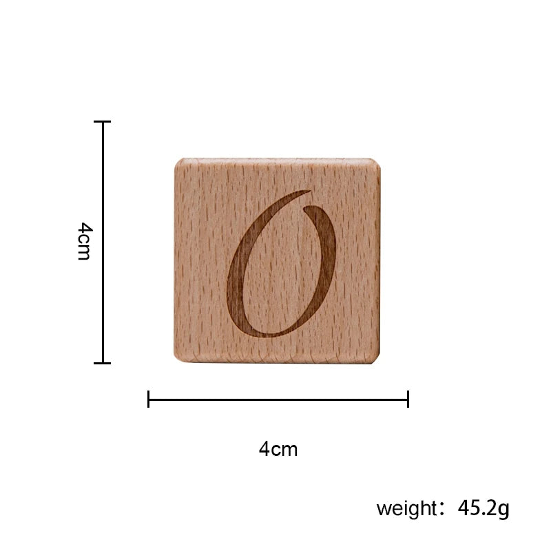 Blocs Étapes Bébé en Bois