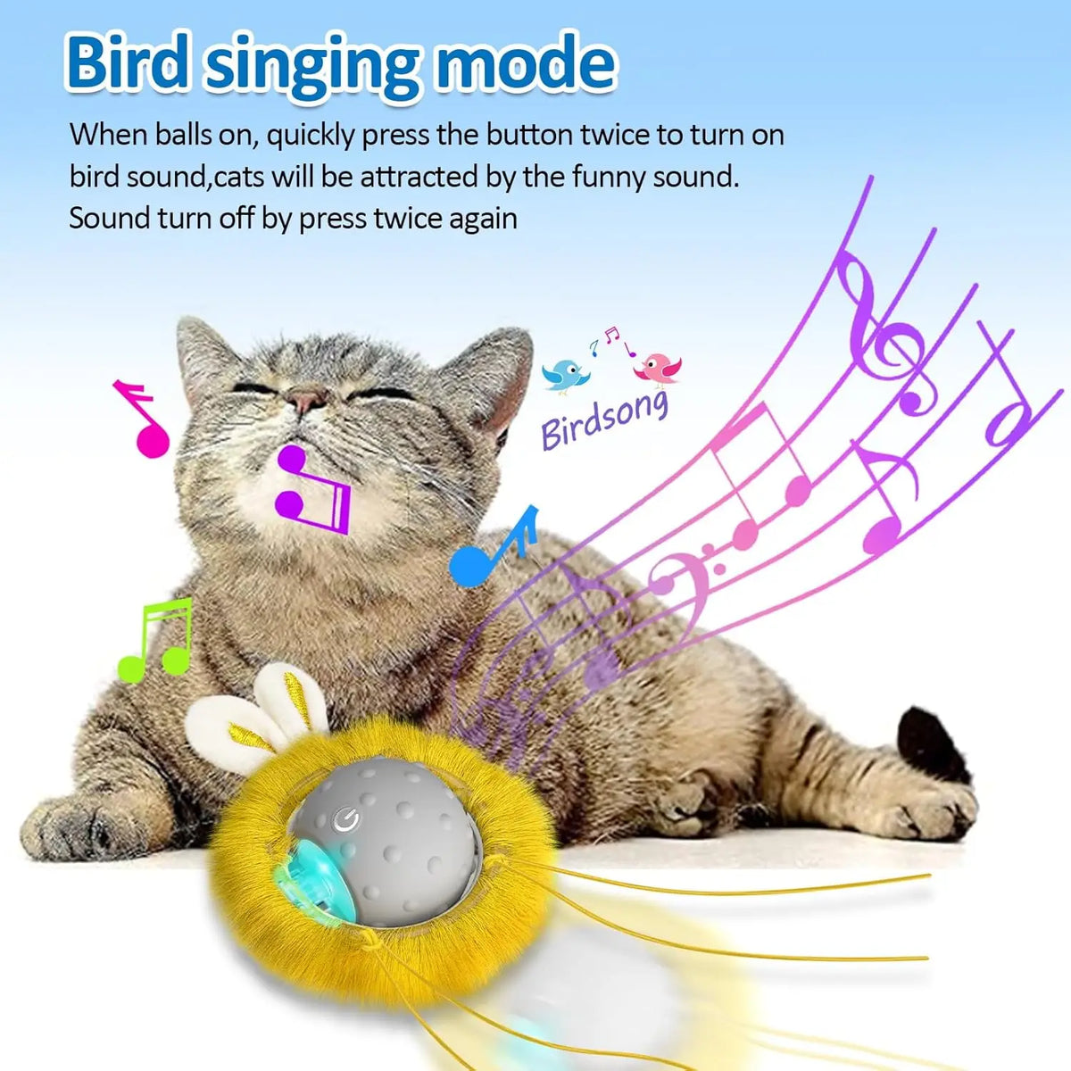 Balle Interactive pour Chat